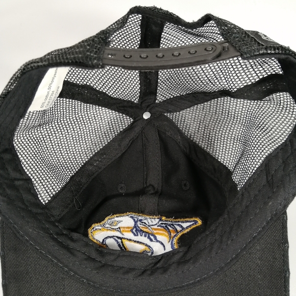 Nashville Predators Black Trucker Hat NWOT - Picture 9 of 10